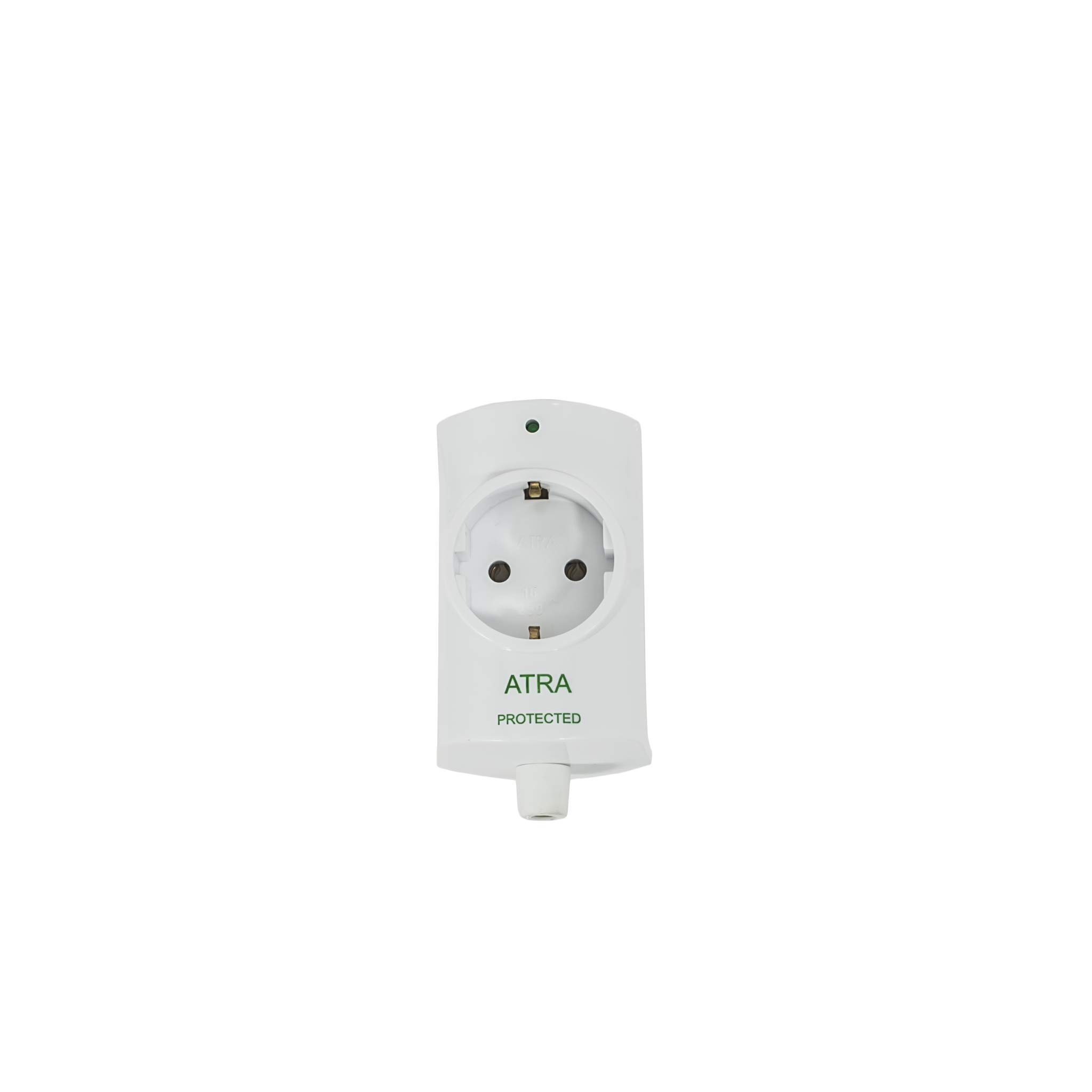 Image secondaire de AtR Prise de terre avec prise intégrée 16 A/250 V pour câbles jusqu'à 3 x 1,5 mm² avec parasurtenseur.