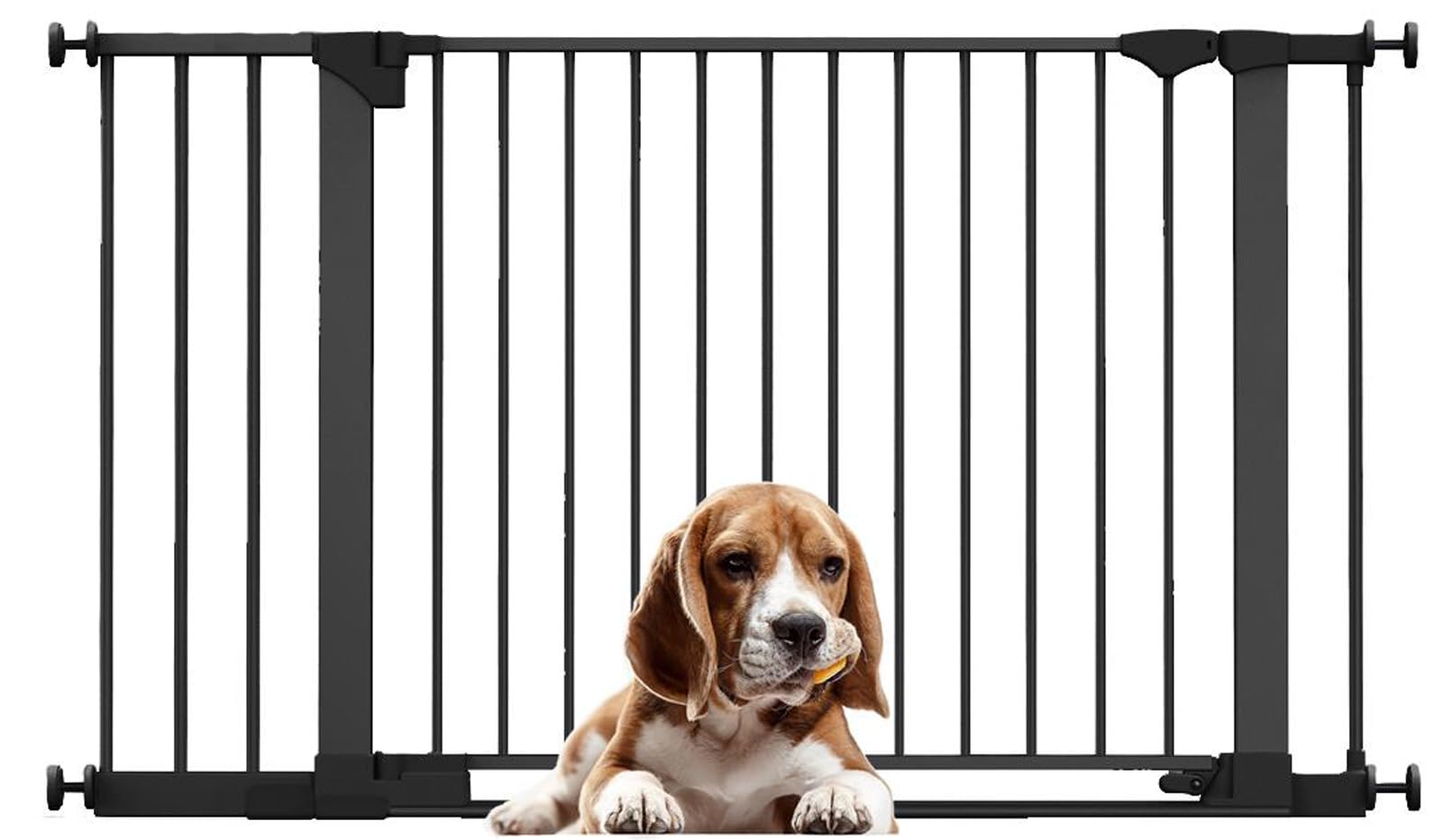 Bettacare Safestep Dog GateBlack131Cm138CmExtra Low Walkthough81Cm Extra Wide DoorwayExtra Wide Pet Gate from B&Q