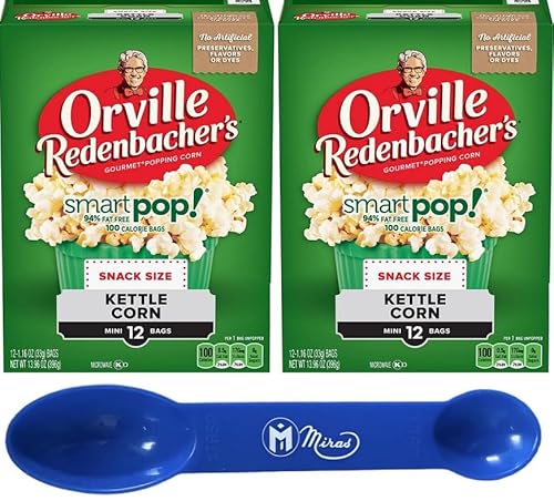 Miras Pack Of 2) Orville Redenbacher Smartpop Kettle Corn Microwave Popcorn cover