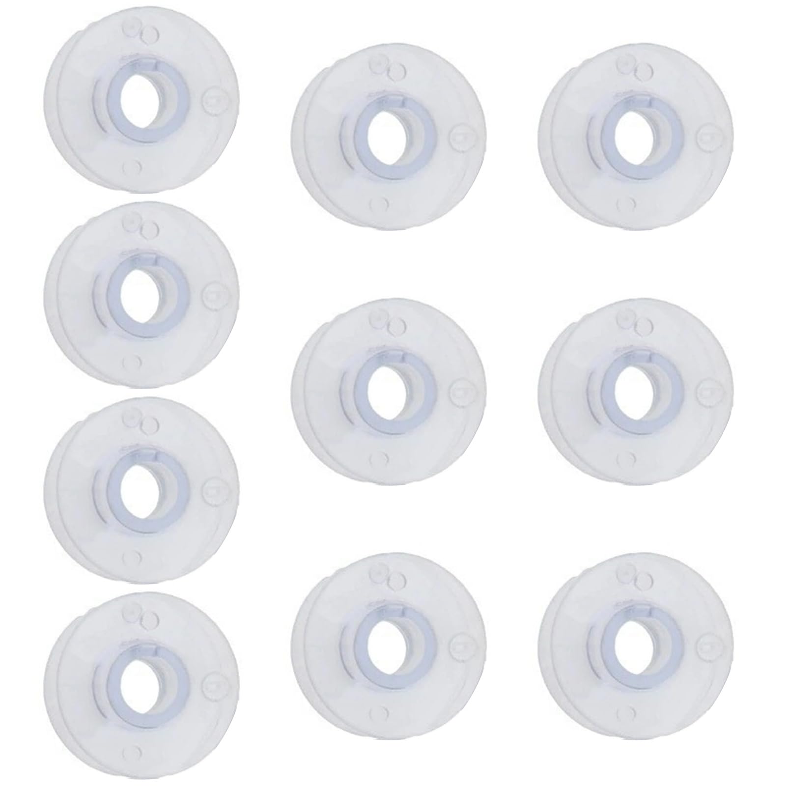 Tsophreniq 10Pcs Empty Thread Bobbins Sewing Machine Winders for Stitching Tailoring Spool Accessories Bobbins Thread Spool for Bobbin Machine Bobbin
