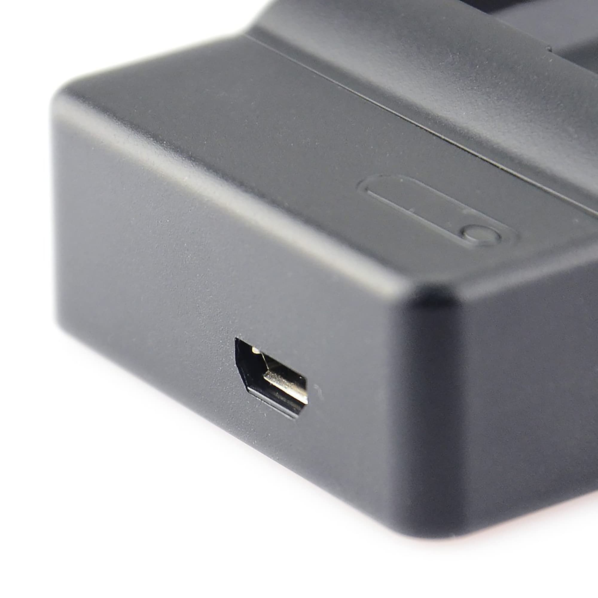DSTE NP-FP50 Li-ION - Batteria (2-Pack) e caricabatterie USB per Sony DCR-DVD103, DCR-DVD105, DCR-DVD203, DCR-DVD205, DCR-DVD305, DCR-DVD92, DCR-HC20