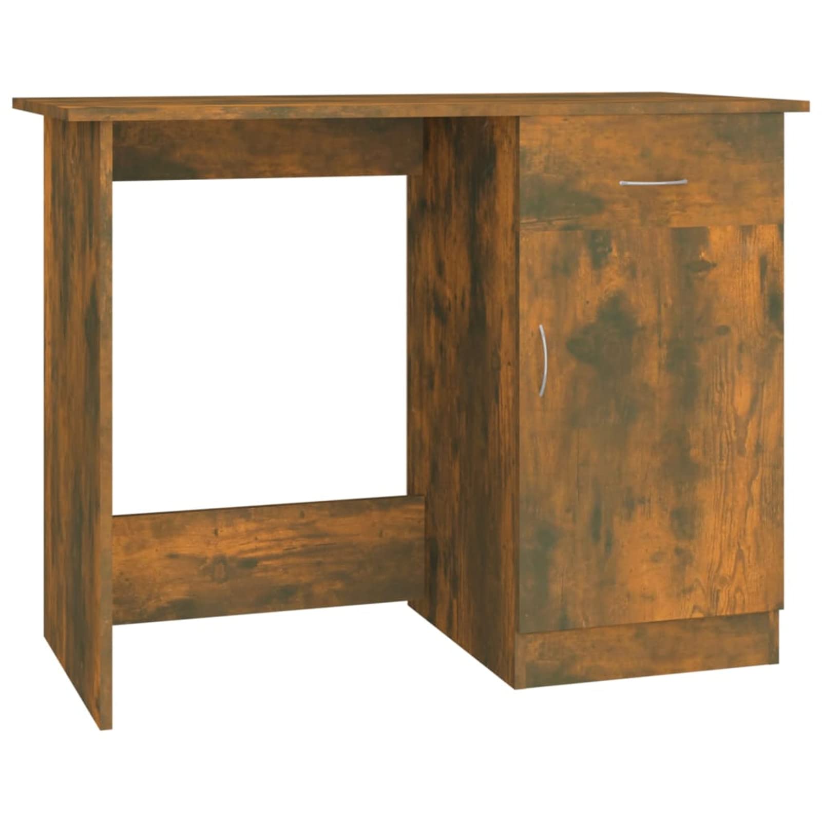 Homgoday Scrivania da ufficio, scrivania per computer, scrivania da ufficio, con spazio per studio, ufficio, soggiorno, incenso, 100 x 50 x 76 cm, materiale in legno