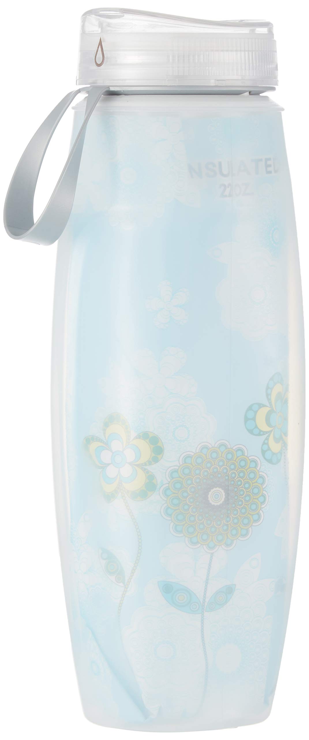 Polar Bottle 202550 Ergo Insulated Graphic Termos 0.65 Lt , Unisex, Mavi, Tek Beden