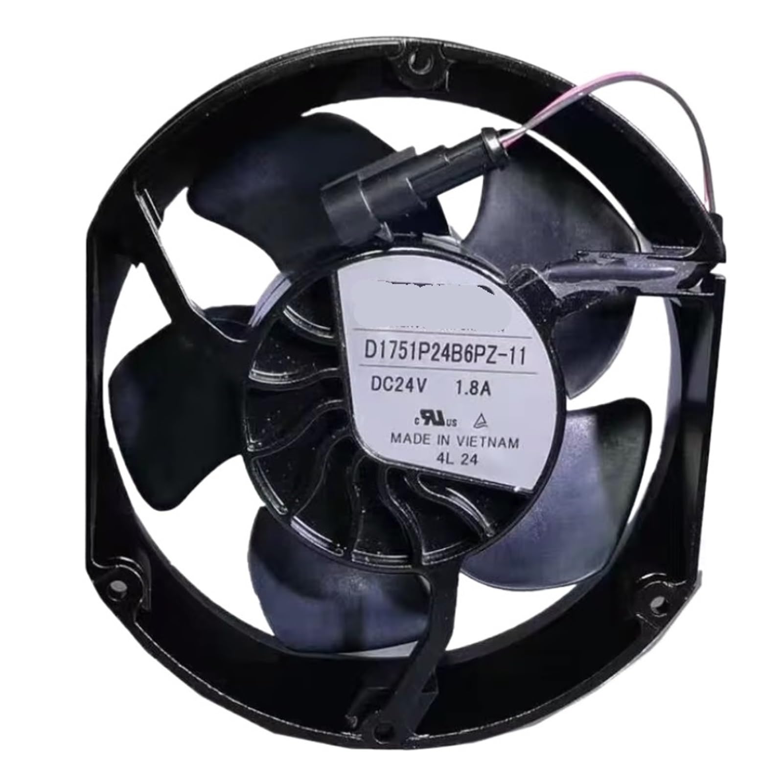 Ventilateur de Refroidissement à 2 Fils à haut débit d'air 24 V pour refroidissement continu