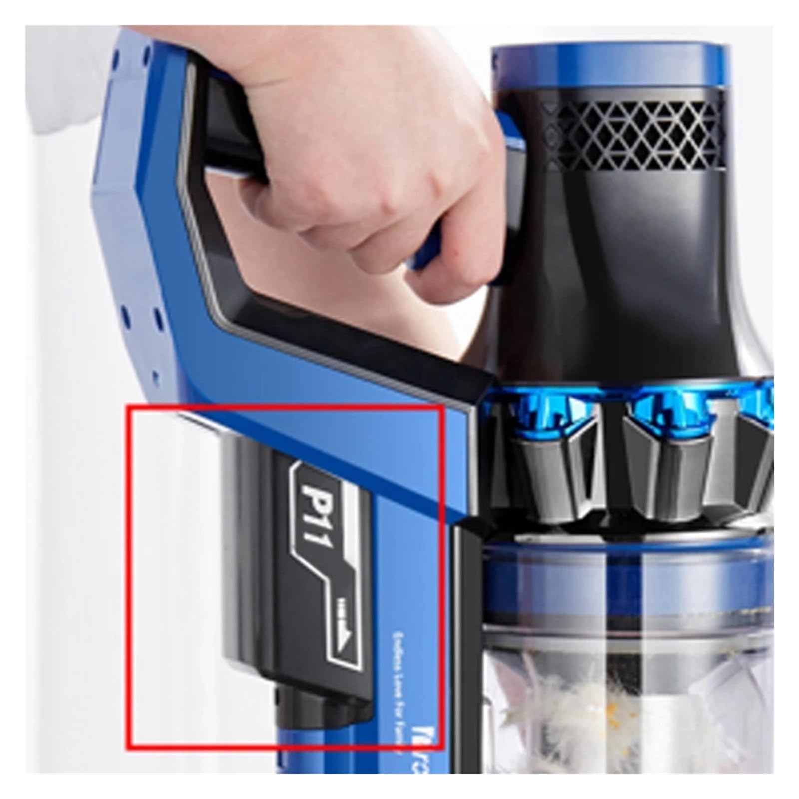 Compatibile con Proscenic P11 l'aspirapolvere portatile wireless. Sostituzione della batteria al litio