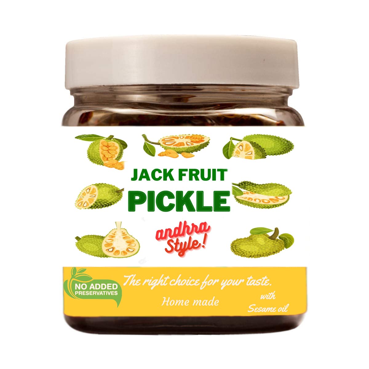 Jack Fruit Pickle With Sesam Oil Amazon.in Grocery & Gourmet Foods