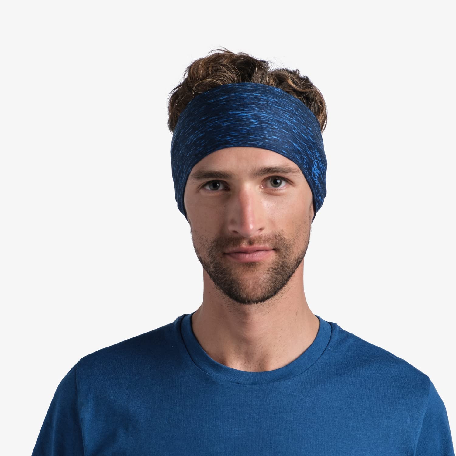 Buff CoolNet UV® Wide opaska na czoło HTR unisex rozmiar uniwersalny