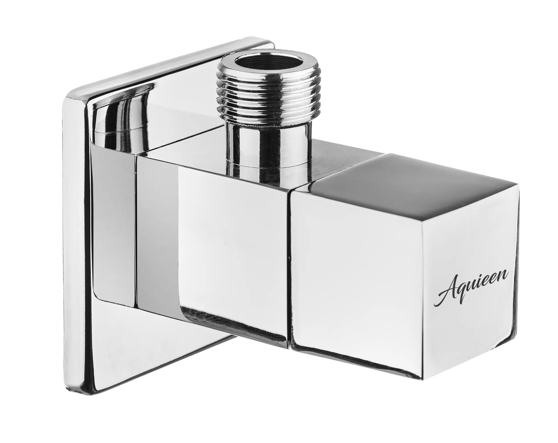 Aquieen Luxury Series Angle Valve Square with square Wall Flange (Chrome) (B0CWXQNKWL) Amazon Price History, Amazon Price Tracker