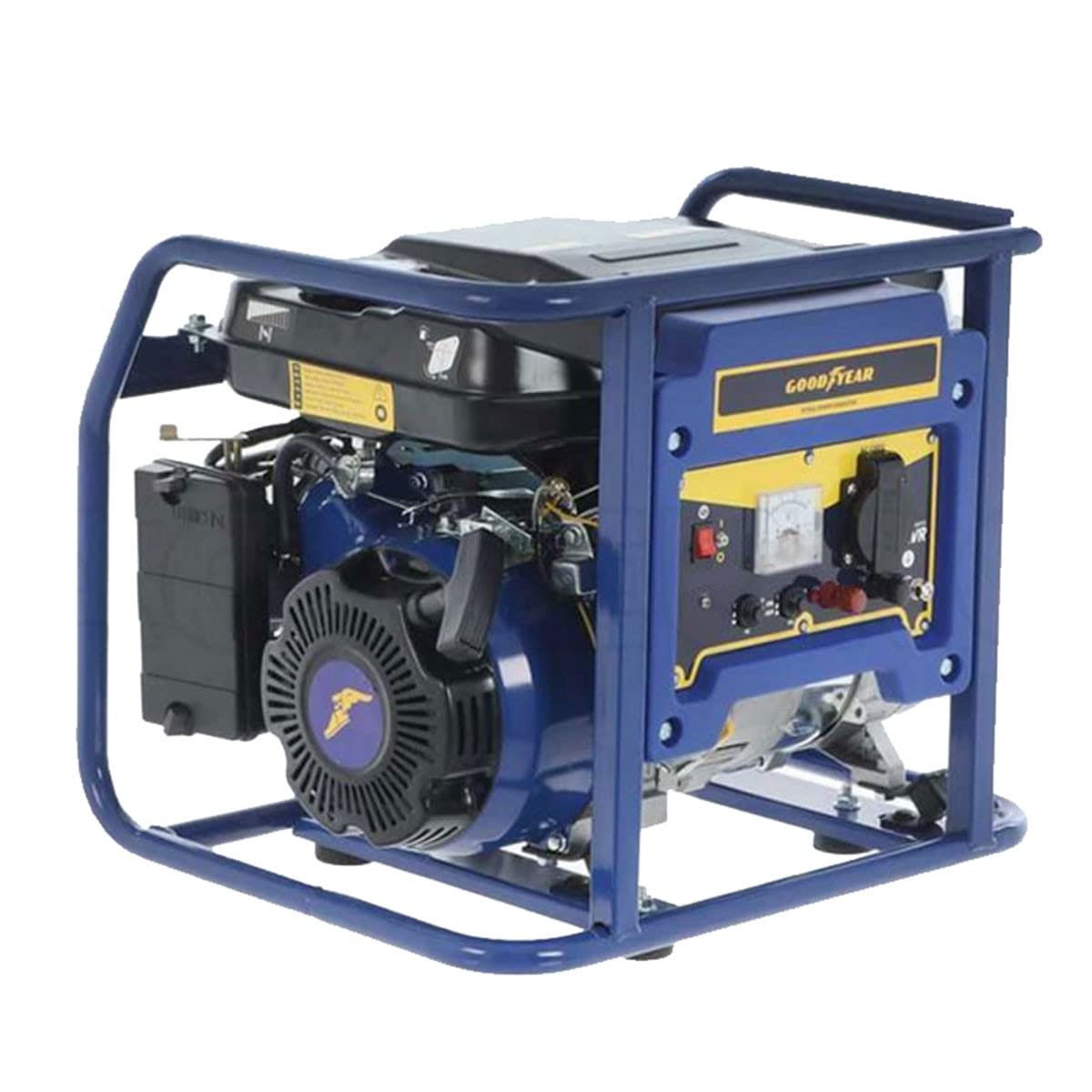 Generator 93.5 Cm3 4T OHV 2.5CV Benzyna 1100W 230V AVR Autonomia 8h GOODYEAR