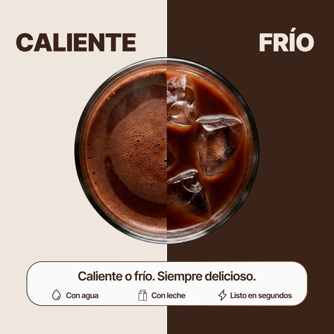 Cacao con Hongos Adaptógenos 7 en 1 – Melena de León, Cordyceps, Reishi, Chaga, Maitake, Ashwagandha y Maca – Energía Natural, Enfoque Mental y Bienestar Diario – 30 Raciones