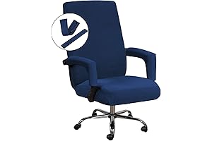 H.VERSAILTEX Comfort-Stretch Office Chair Covers with Arms