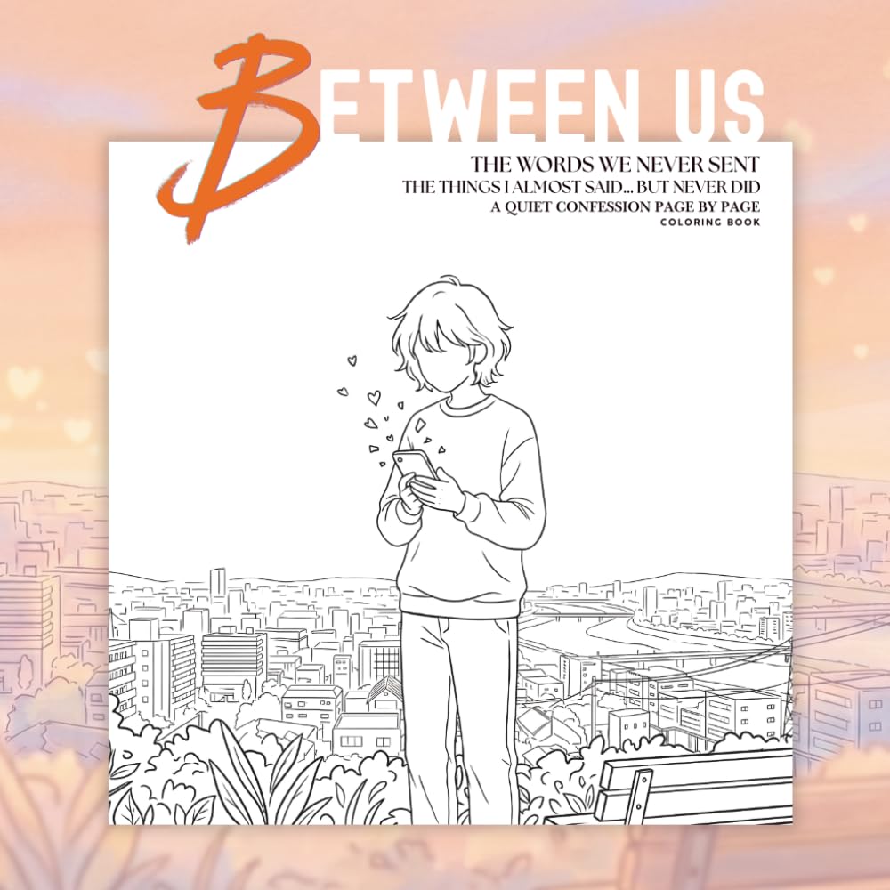 BETWEEN US - THE WORDS WE NEVER SENT: A Soft Space for the Words We Never Said and the Feelings We Never Defined