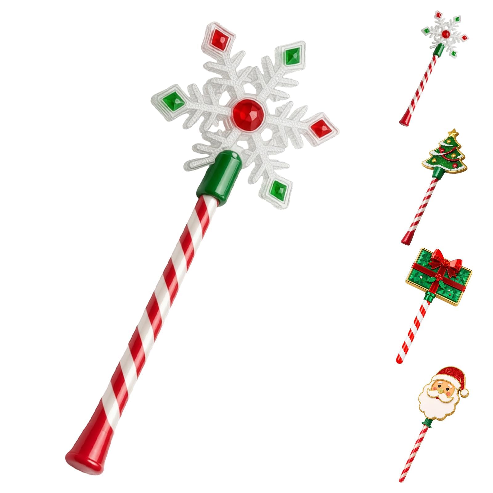 Christmas Credit Card Magic Wand 3D Printed Payment，Santa Claus，Snowflake