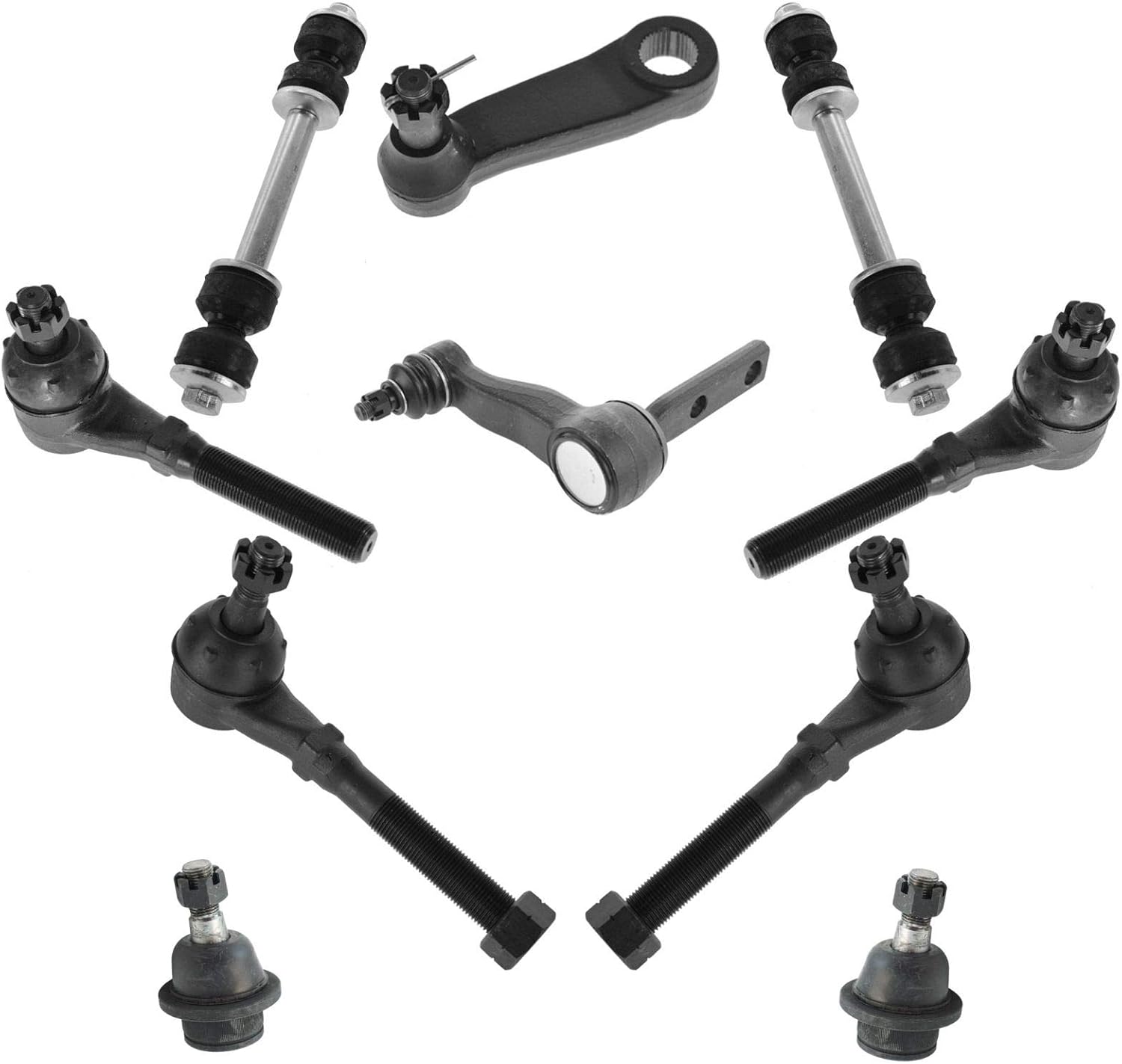TRQ Front Steering & Suspension Kit for Ford/Lincoln