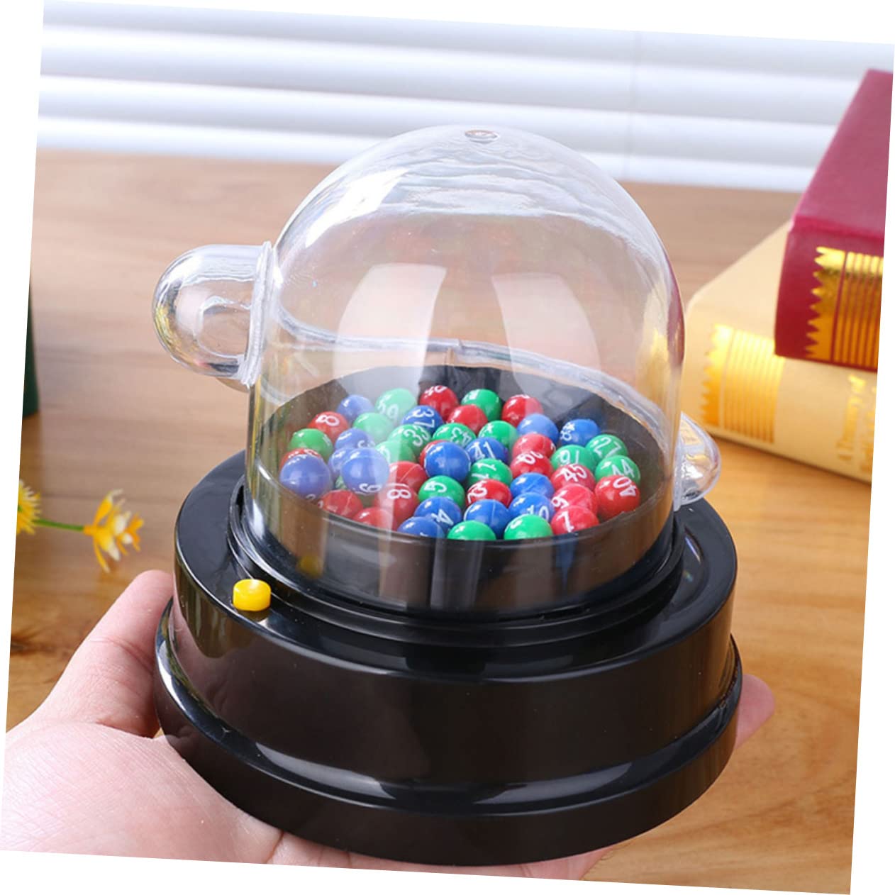 Toyvian 9paquetes Bolas De Lotería De Plástico para Actividades y Eventos De Números Claros Accesorios para Rifa y Bingo Colores