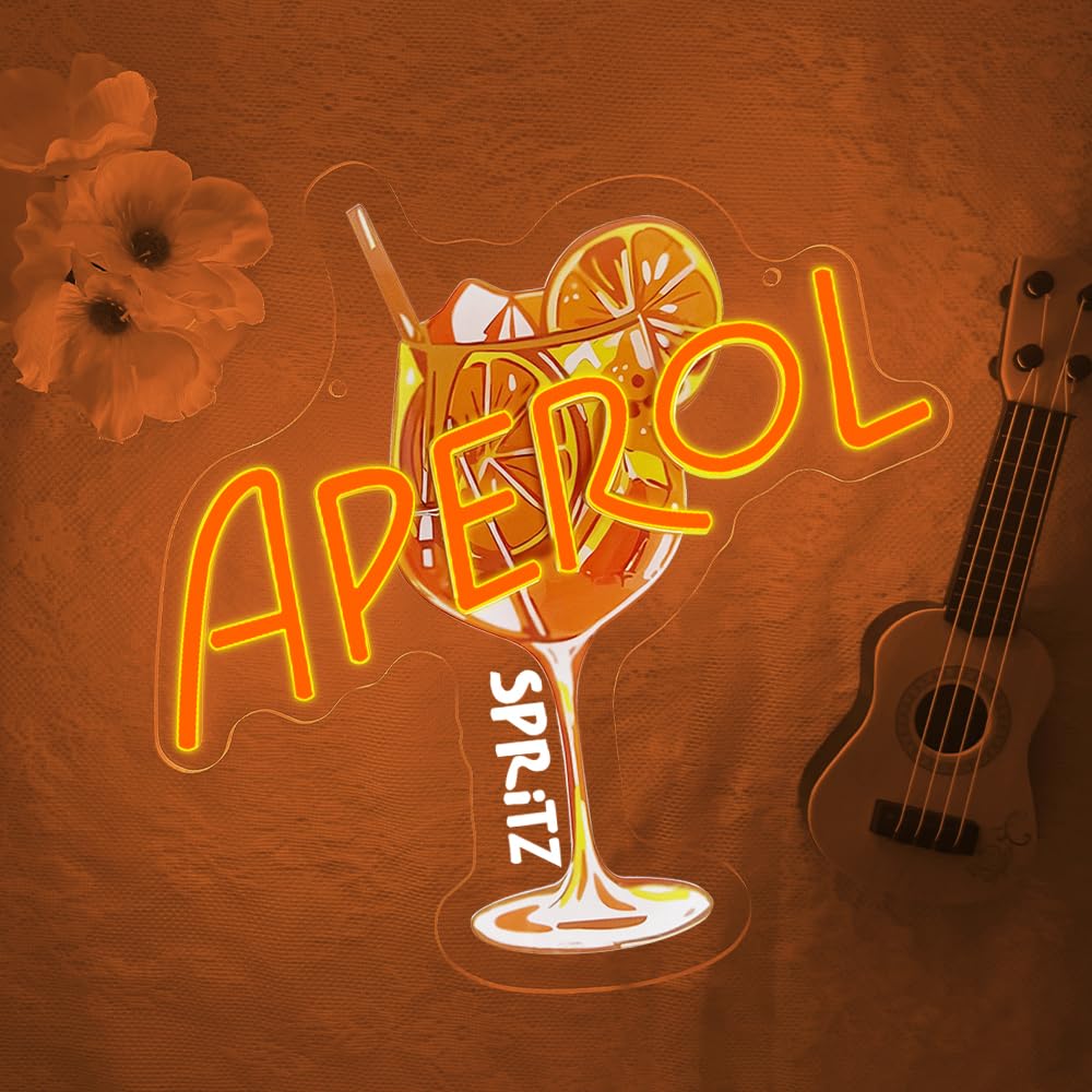 Aperol Cocktail Beer O'clock You Are My Sunshine Coffee Neon Cartel (D-Cocktail-3)