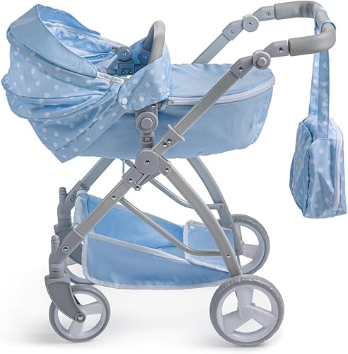 Miniatura 4 de JC Toys - Berenguer Boutique  Cochecito deportivo plegable de lujo  Colección Blue Royal  para muñecas de hasta 20 pulgadas  A partir de 3 años