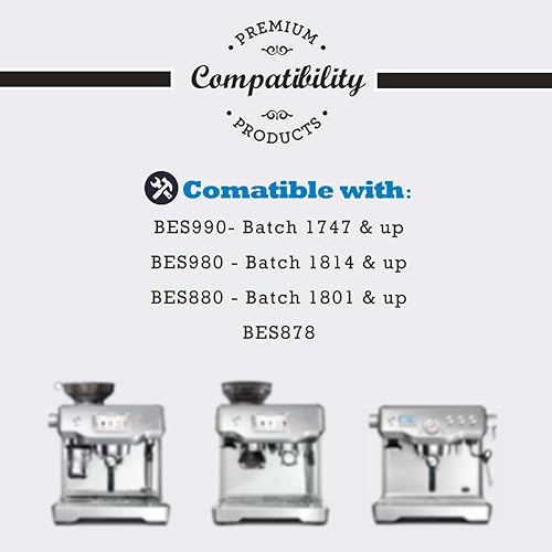 Miniatura 4 de Paquete de 4 filtros de agua de repuesto compatibles con Breville Sage Claro Swiss para Oracle Barista Bambino Espresso Cafetera Parte