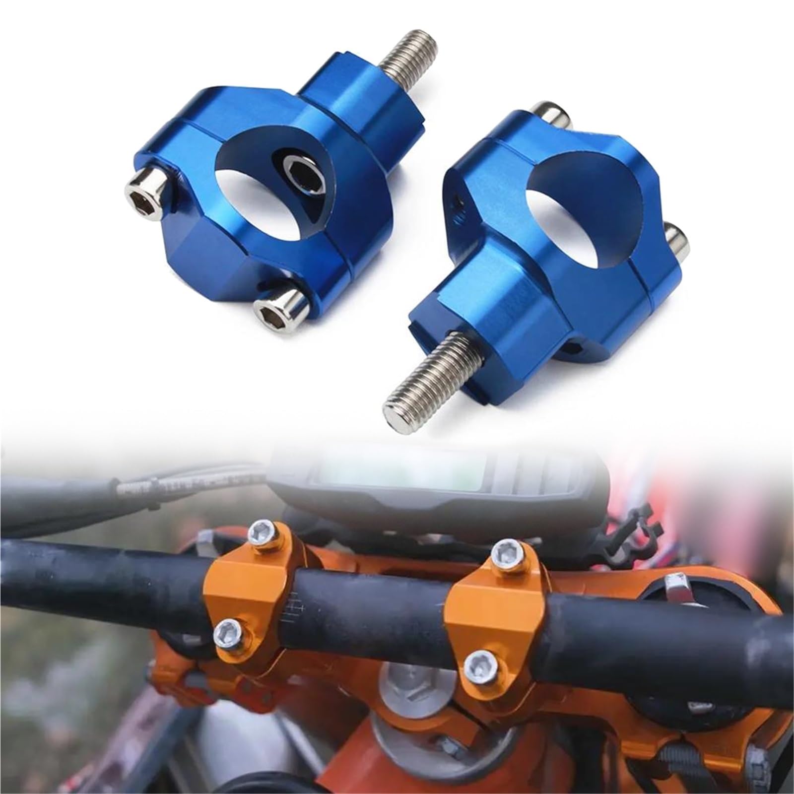 Rehausseurs de guidon 28mm pour GasGas EX EC MC 125-450