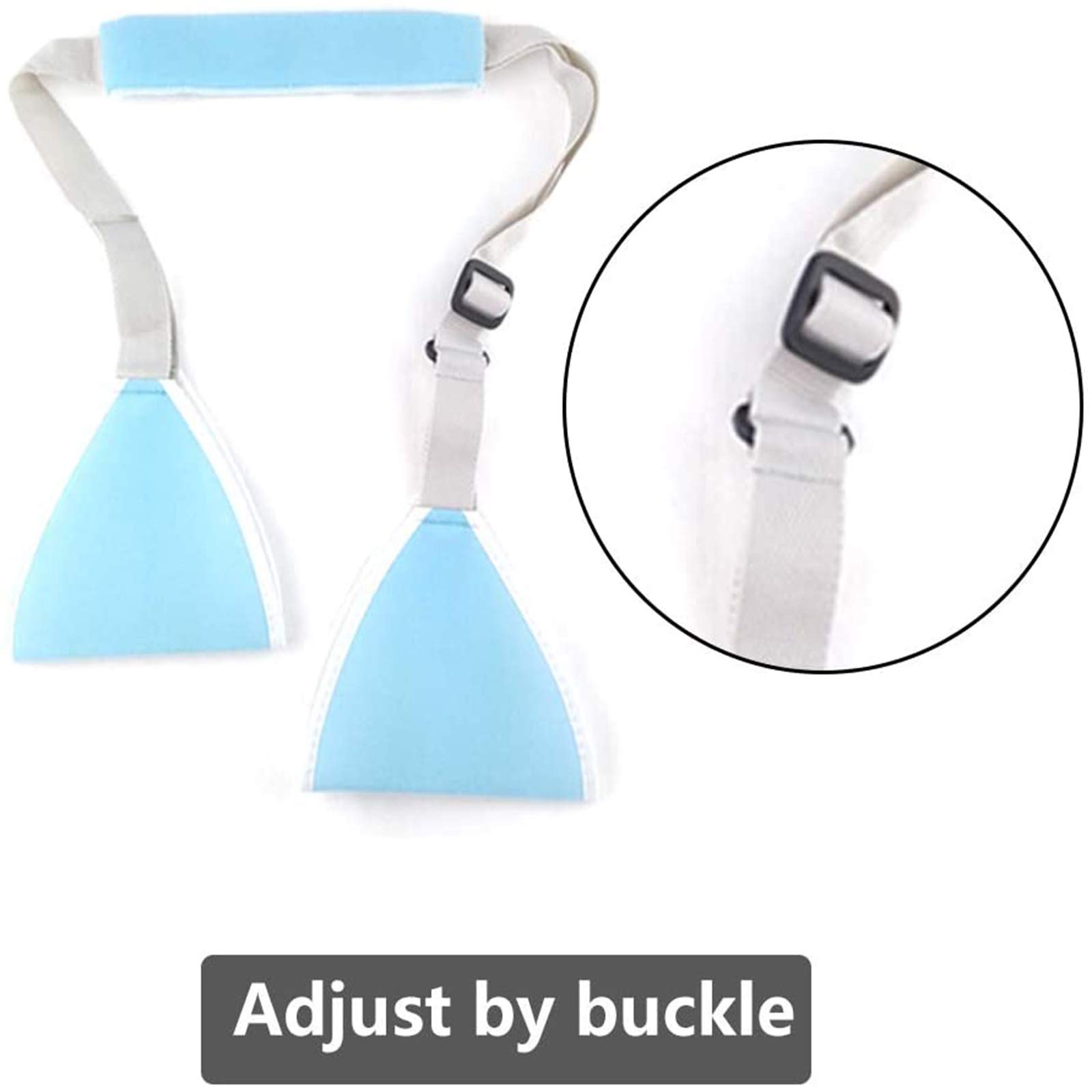 Soporte de hombro con cabestrillo para brazo, banda de fijación de fracturas para recuperación rápida, estabilización para antebrazo lesionado, ajustable, liviano, para niños y adultos, mano izq