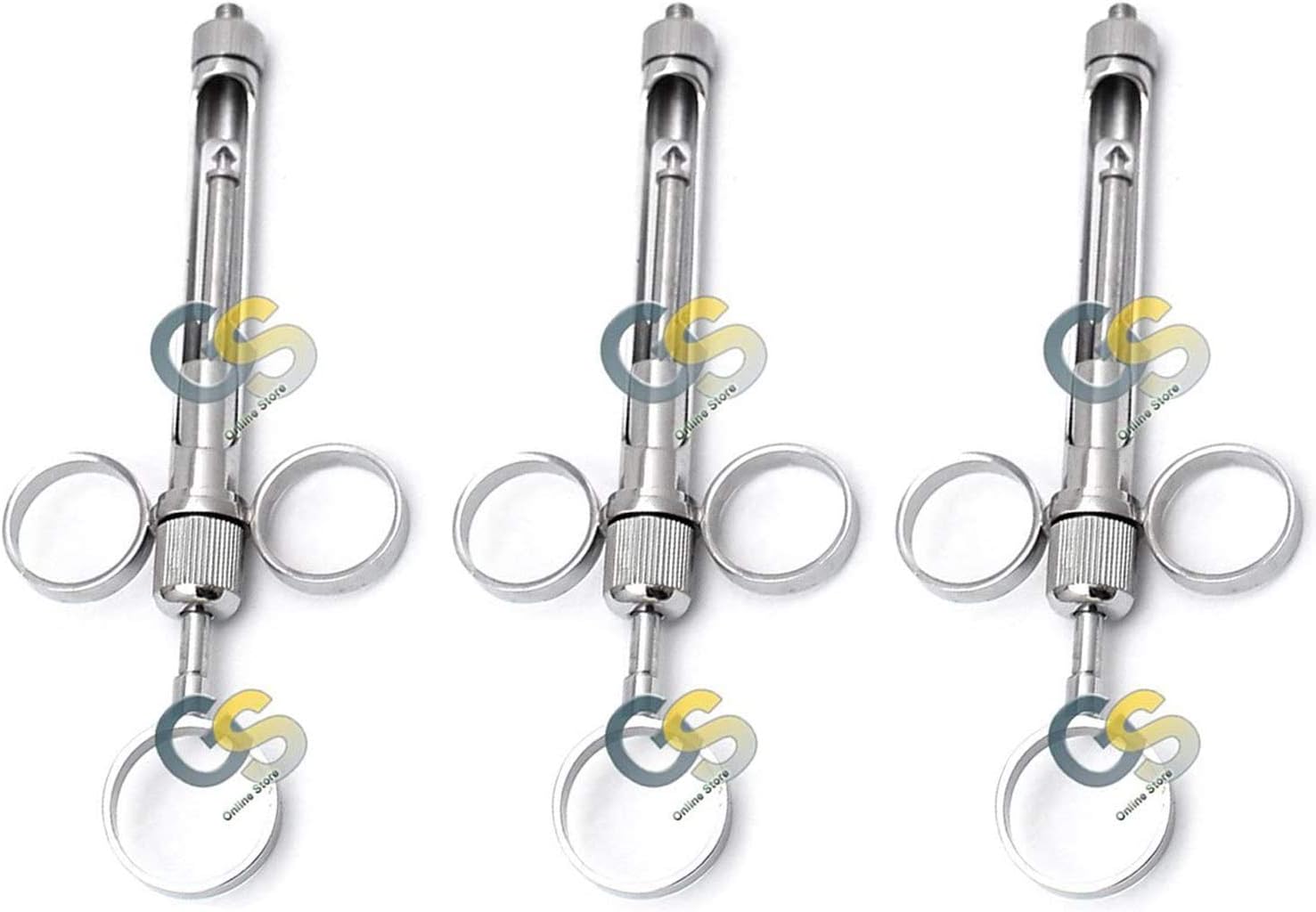 G.S ASPIRATING Dental Syringes 1.8ML Set of 3 Syringes for