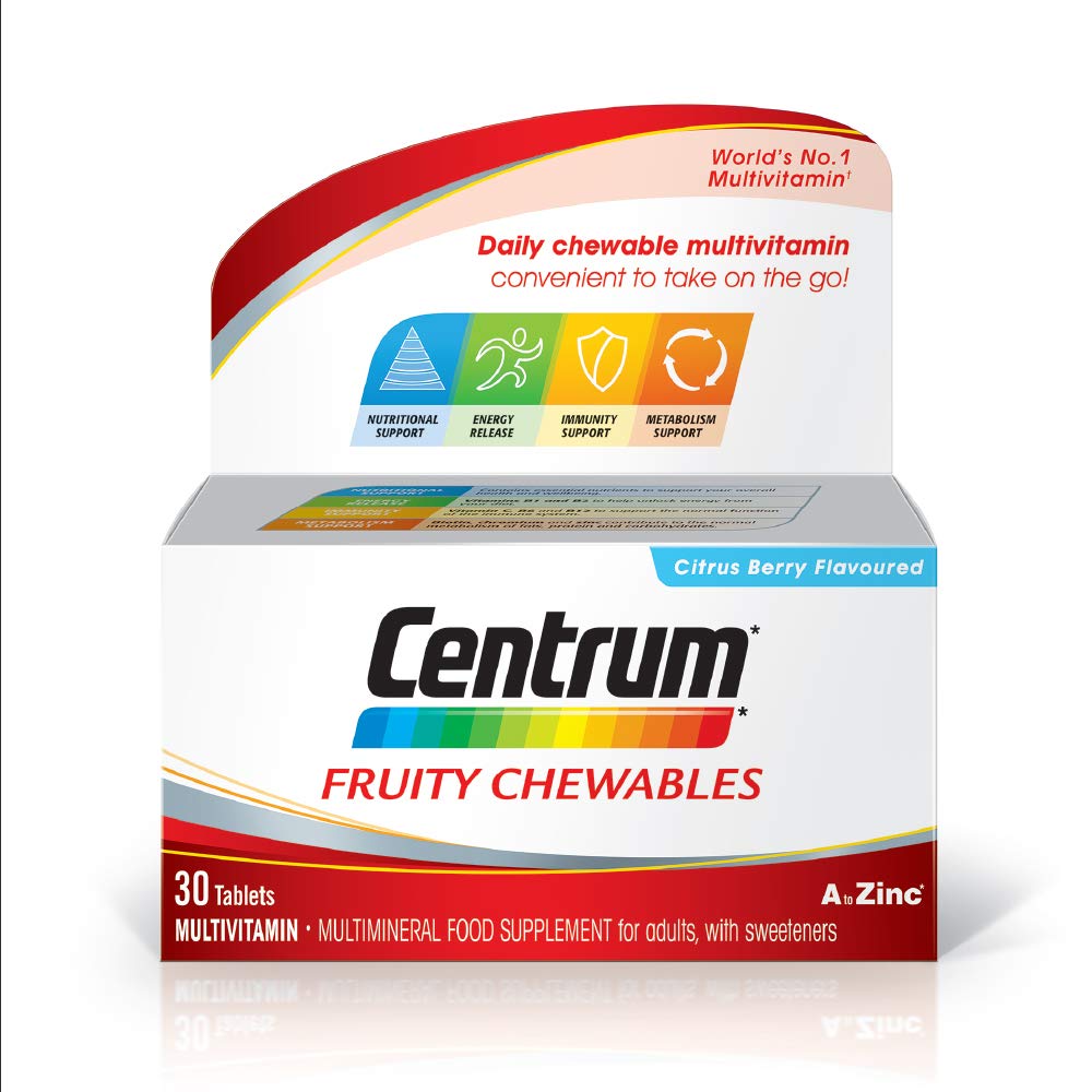 Centrum Advance Multivitamin & Mineral Tablets, 24 essential nutrients