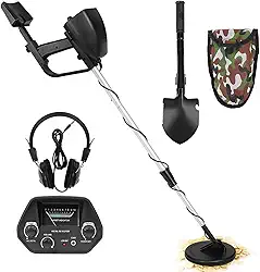 Detector de Metales, Metal Detectors, Detector de Metais à Prova Dágua, Detector de Metais com Tela, Detector de Metal e Ouro, Kit de Detectores de Metal, Detector de Ouro de 2 Modos