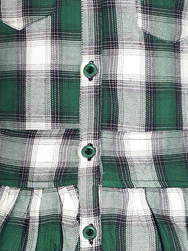 Image of Naughty Ninos Girls Shirt Dress (NN00382DRS Red 7-8 Years)