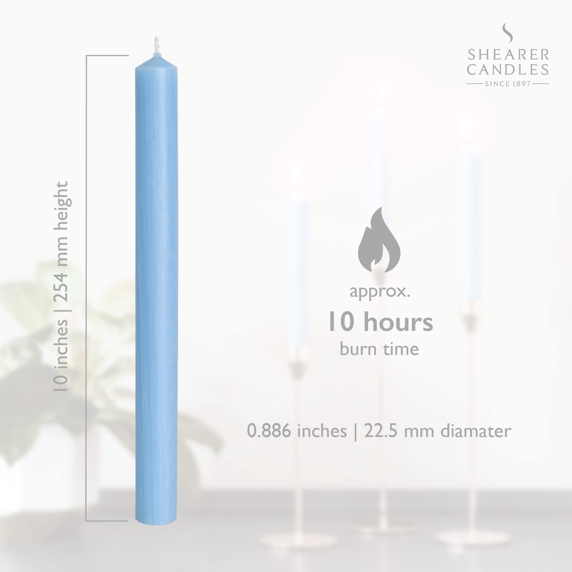 Roman Inc Advent Candle Set-LED Tapers (9