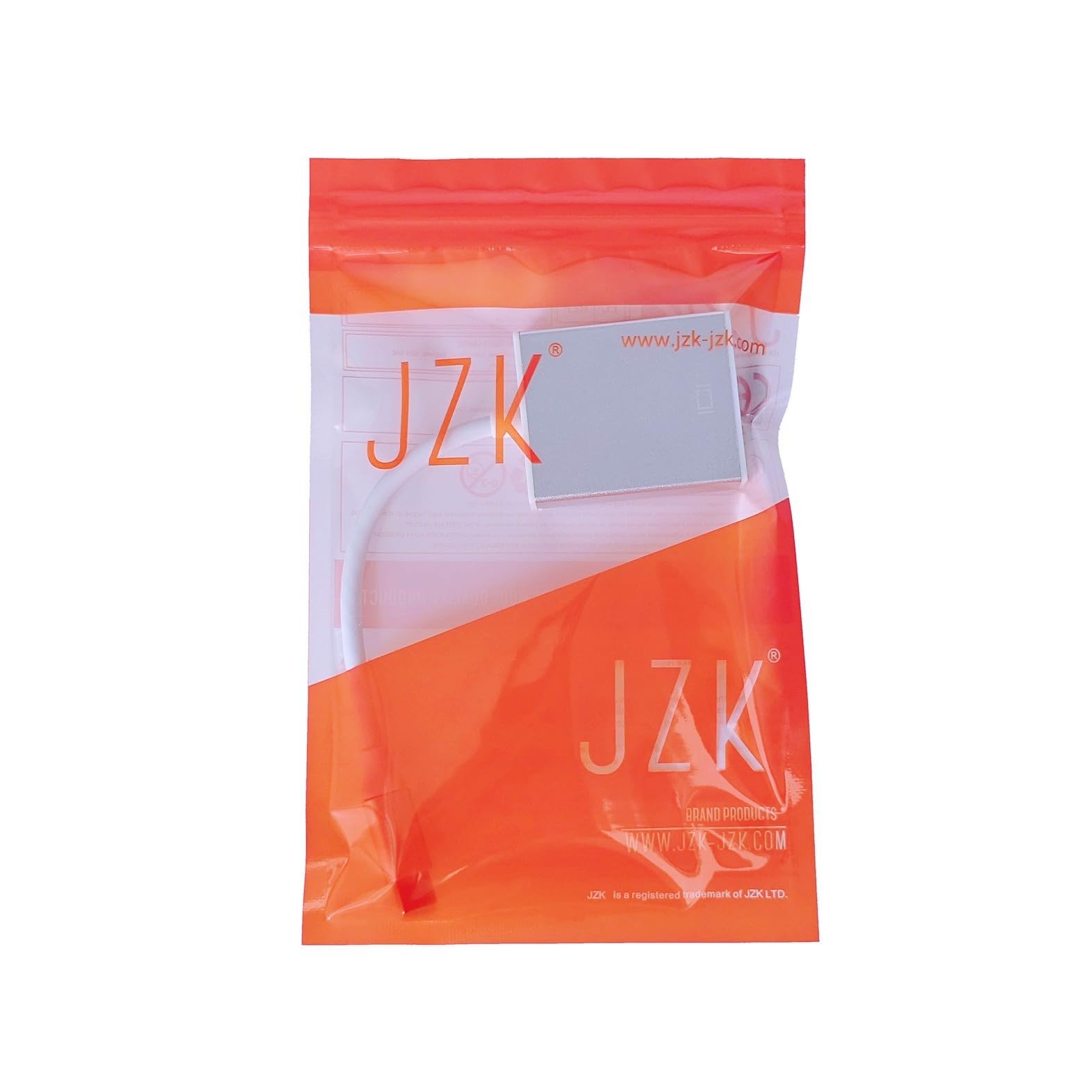 JZK USB C vers VGA Adaptateur, Thunderbolt 3/4 USB 3.1 Type-C mâle vers VGA Femelle connecteur Adaptateur pour MacBook Pro, pour iPhone 16/15 Pro/Max, pour iPad Pro, pour Lenovo, projecteur