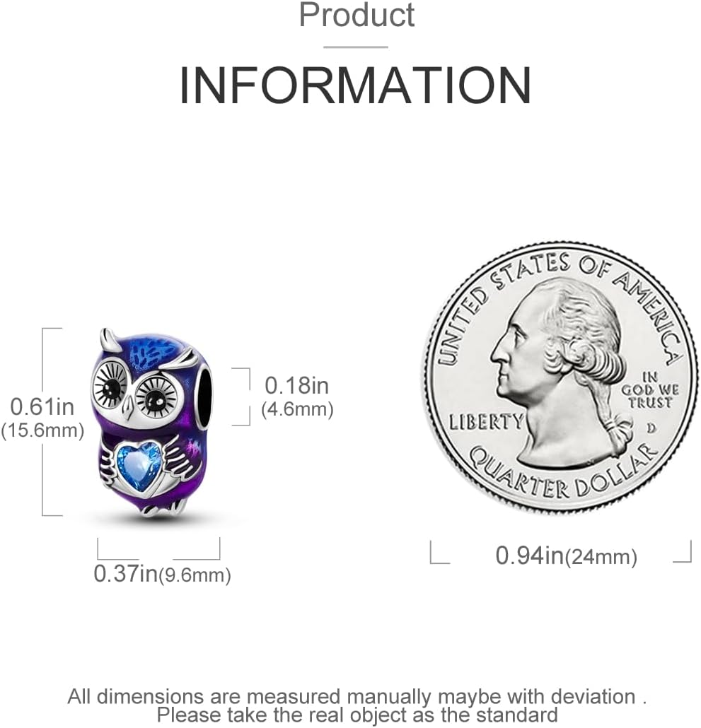 Parmuz Charms for Bracelets 925 Sterling Silver Butterfly summer travel Ocean Lucky charm beads Pendant Jewelry for Woman Mom - Image 4