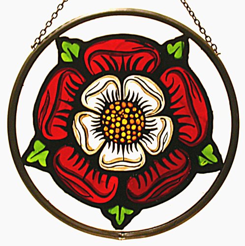Heart Sun Catchers Decorative Hand Printed Stained Glass Window Sun Catcher/ Roundel In A Sacre Couer 'Coeur' Design Easter Sun Catchers