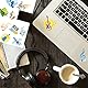 Bedruckbares Vinyl für Tintenstrahldrucker A4 [85% transparent] – 15 Blatt, transparentes und wasserabweisendes Aufkleberpapier für Cricut, selbstklebende Aufkleber, DIY-Aufkleber, Produktetiketten