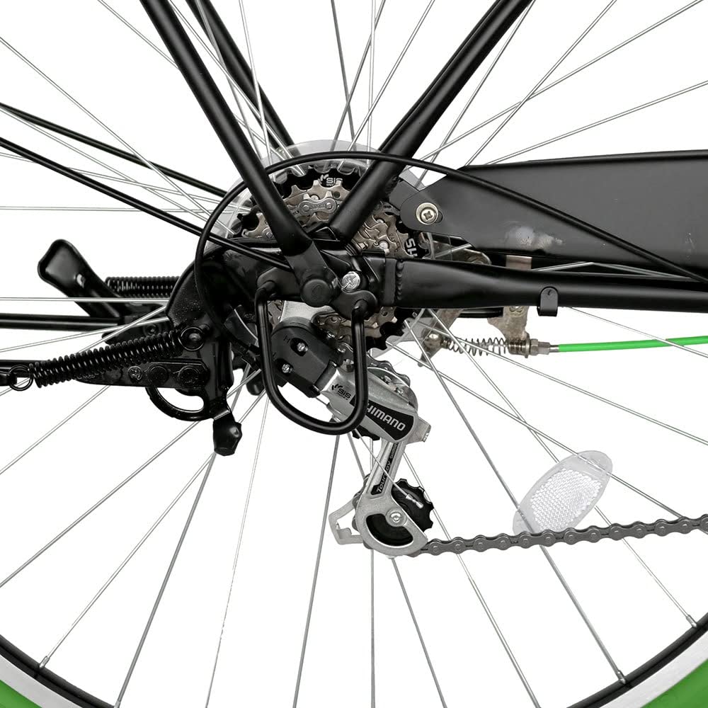 Amazon | 自転車 27インチ シティ車 外装6段ギア おしゃれなカラー