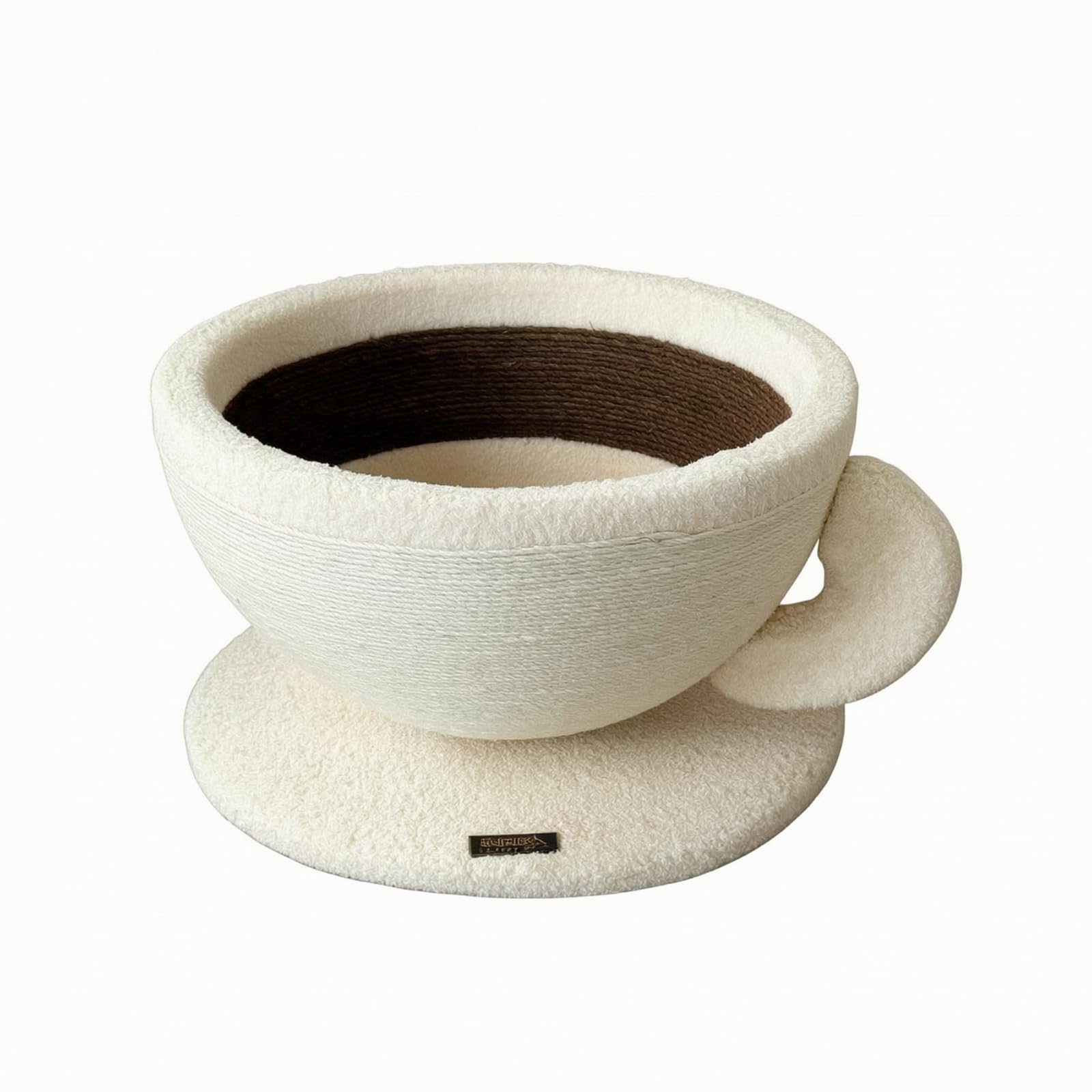 Jiuvaso Cuccia a Compatto | Ingombrante, Moderno, Cuccia in Sisal, per Salotto, Casa, Grande