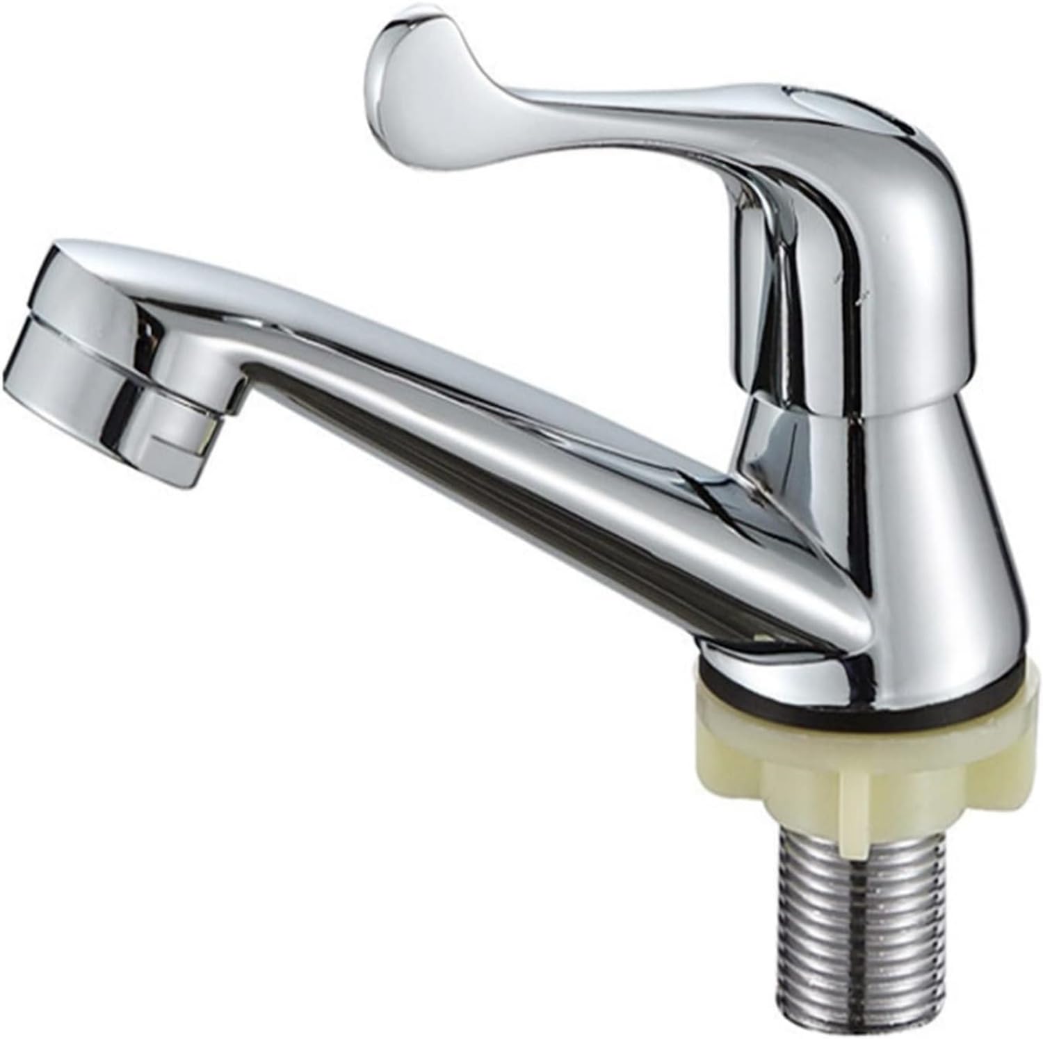 Basin Taps Zinc Alloy Bathroom Sink Taps Single Cold Water Faucet for Kitchen Bathroom Toilet Bathtub Washroom