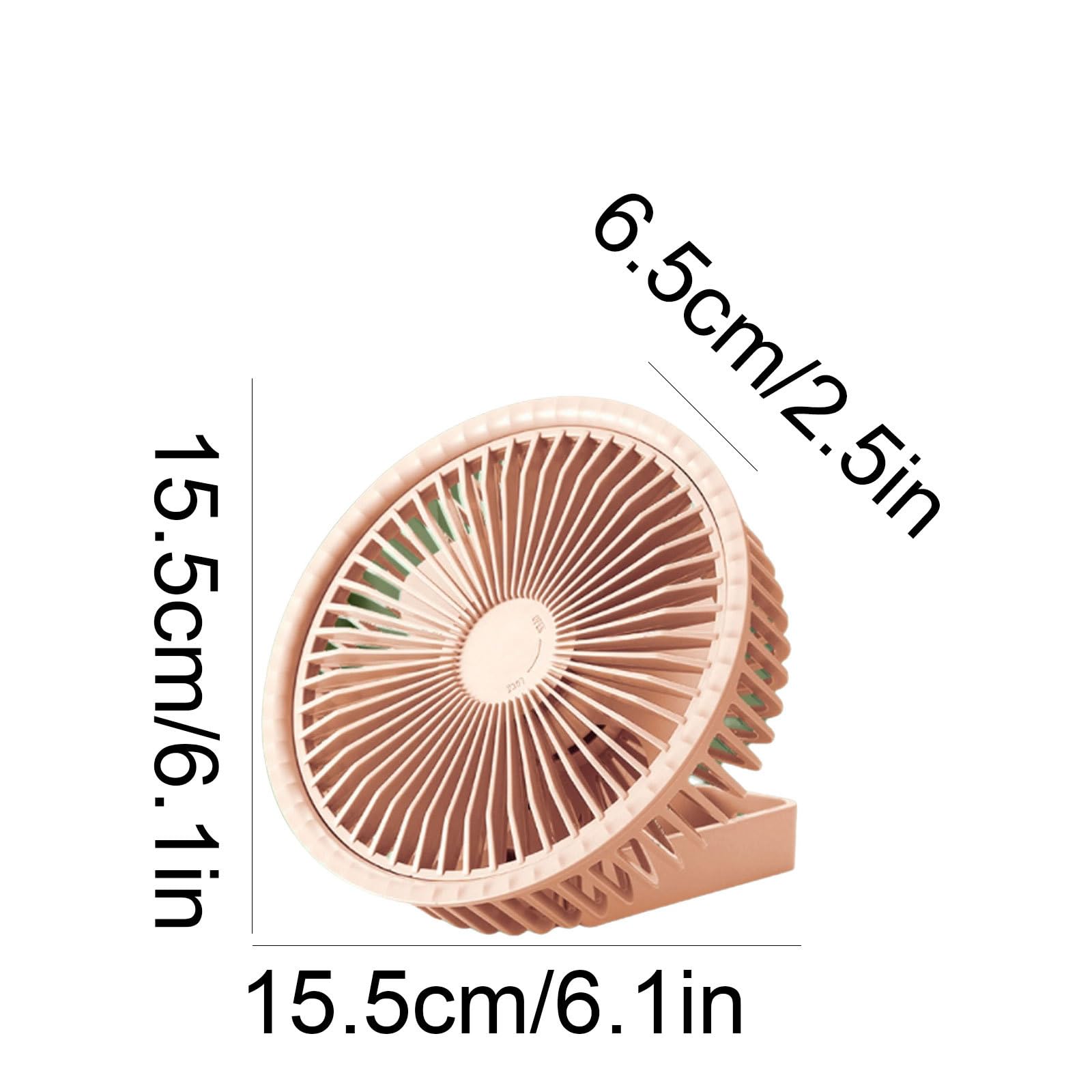 Ventola Portatile Mini Ripiegabile Ventola Portatile Ricaricabile Ventola Portatile silenziosa Ventola Portatile Regolabile
