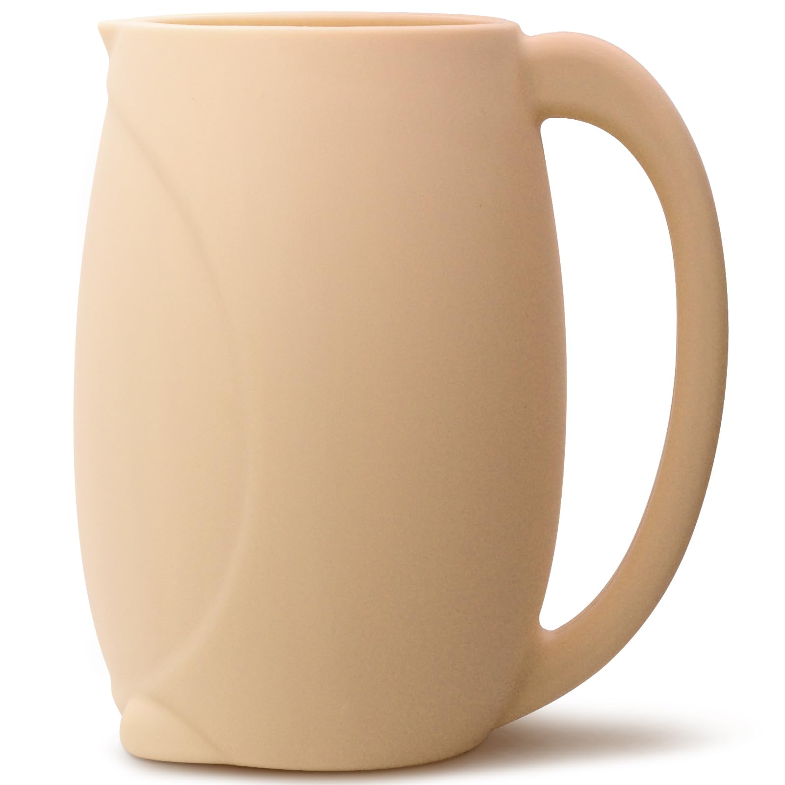 Baby Bath Rinse Cup, 17oz/500ml, Baby Bath Toys for Toddlers & Kids, Safety Protection Soft Silicone Cup and Newborn Essentials Must Haves for New