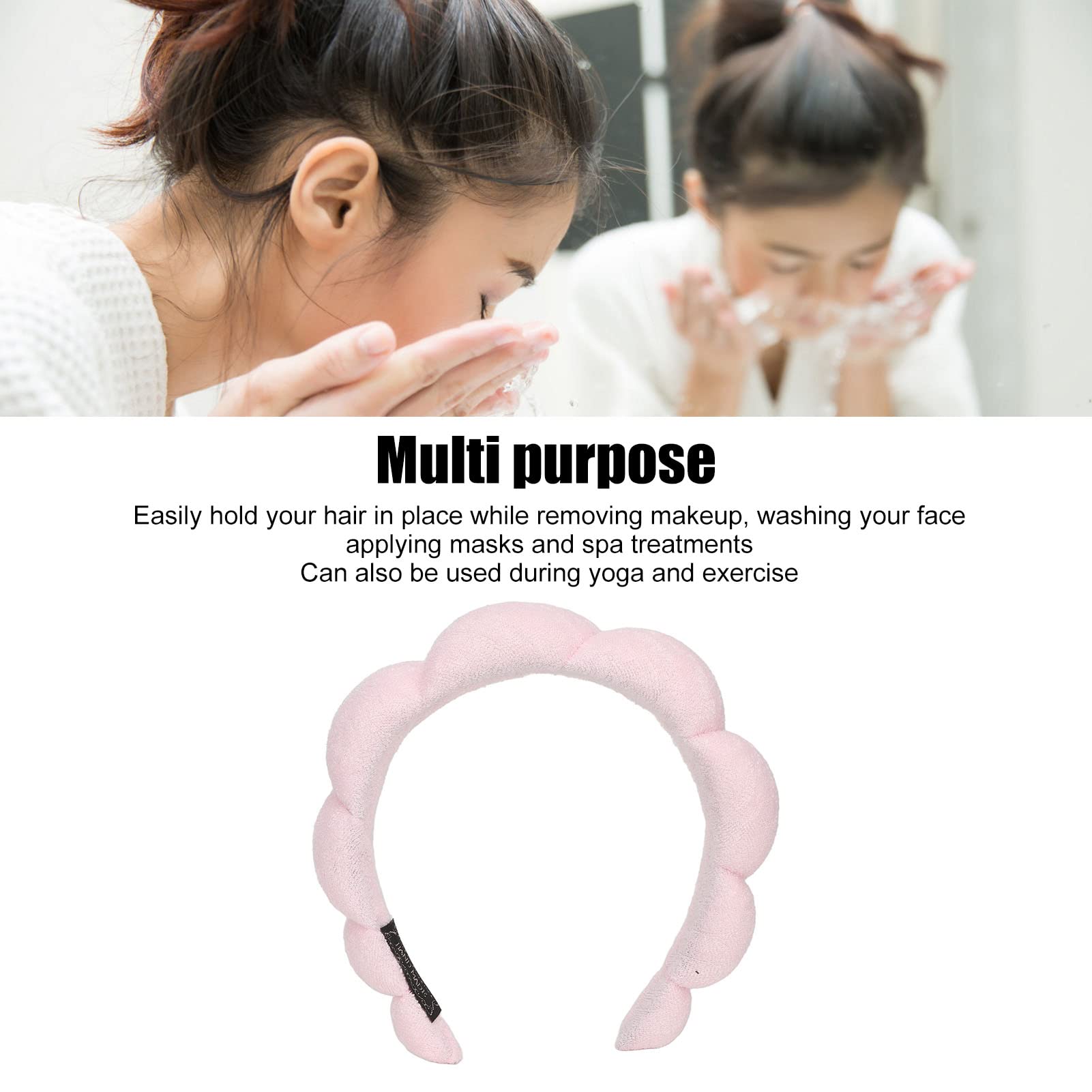 Fasce Per Capelli Da Spa Per Lavare Il Viso Tie Dye Per La Cura Della Pelle Da Donna Fasce Per Il Trucco Gonfie Per Lavare Il Viso Maschera Rimozione
