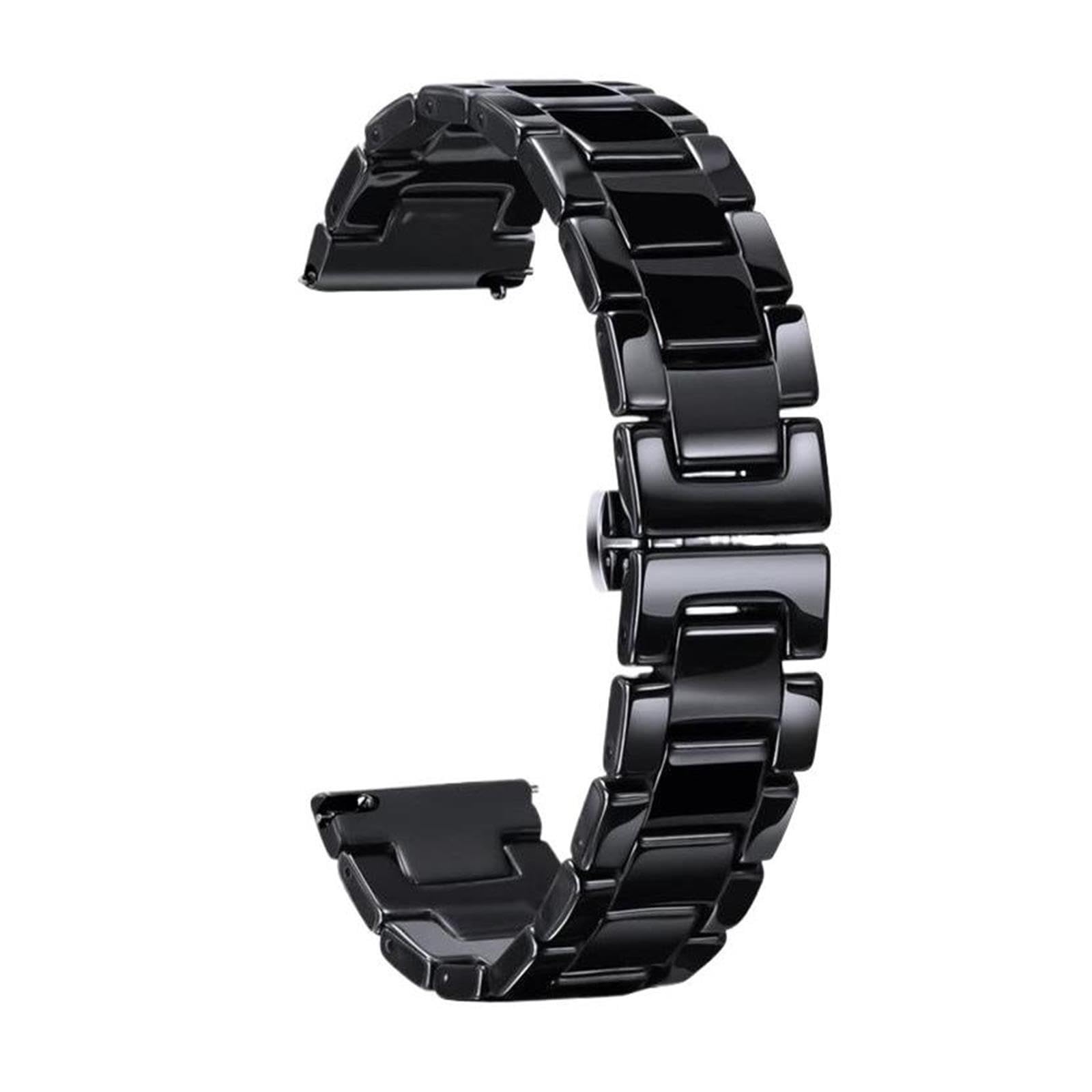 correa de reloj Correa de reloj cerámica for hombre, accesorios pulsera repuesto liberación rápida