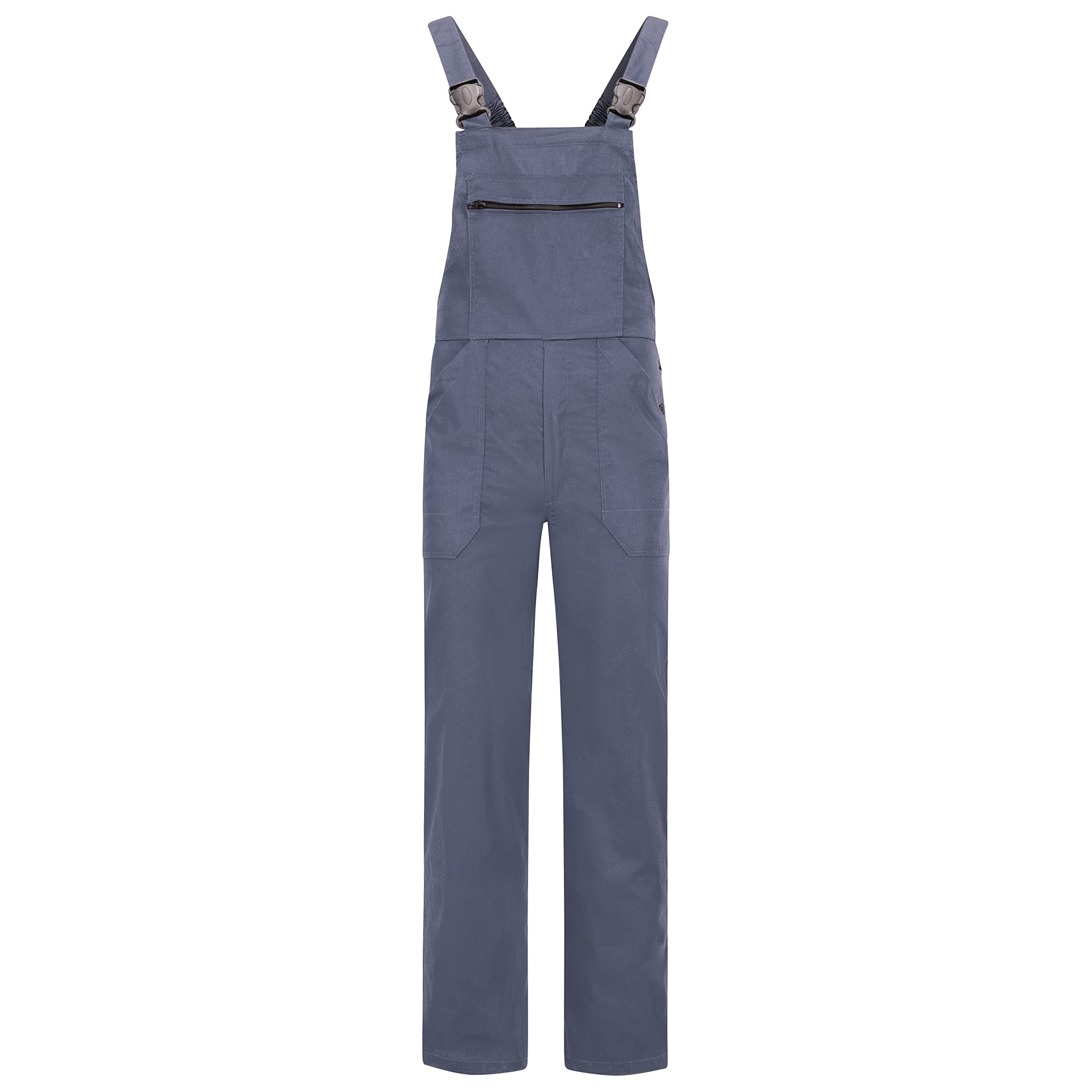BWOLF ANAX 100% Coton Salopette de Travail Homme Salopettes et Combinaisons de Sécurité Coton 5 Poches (M, Gris