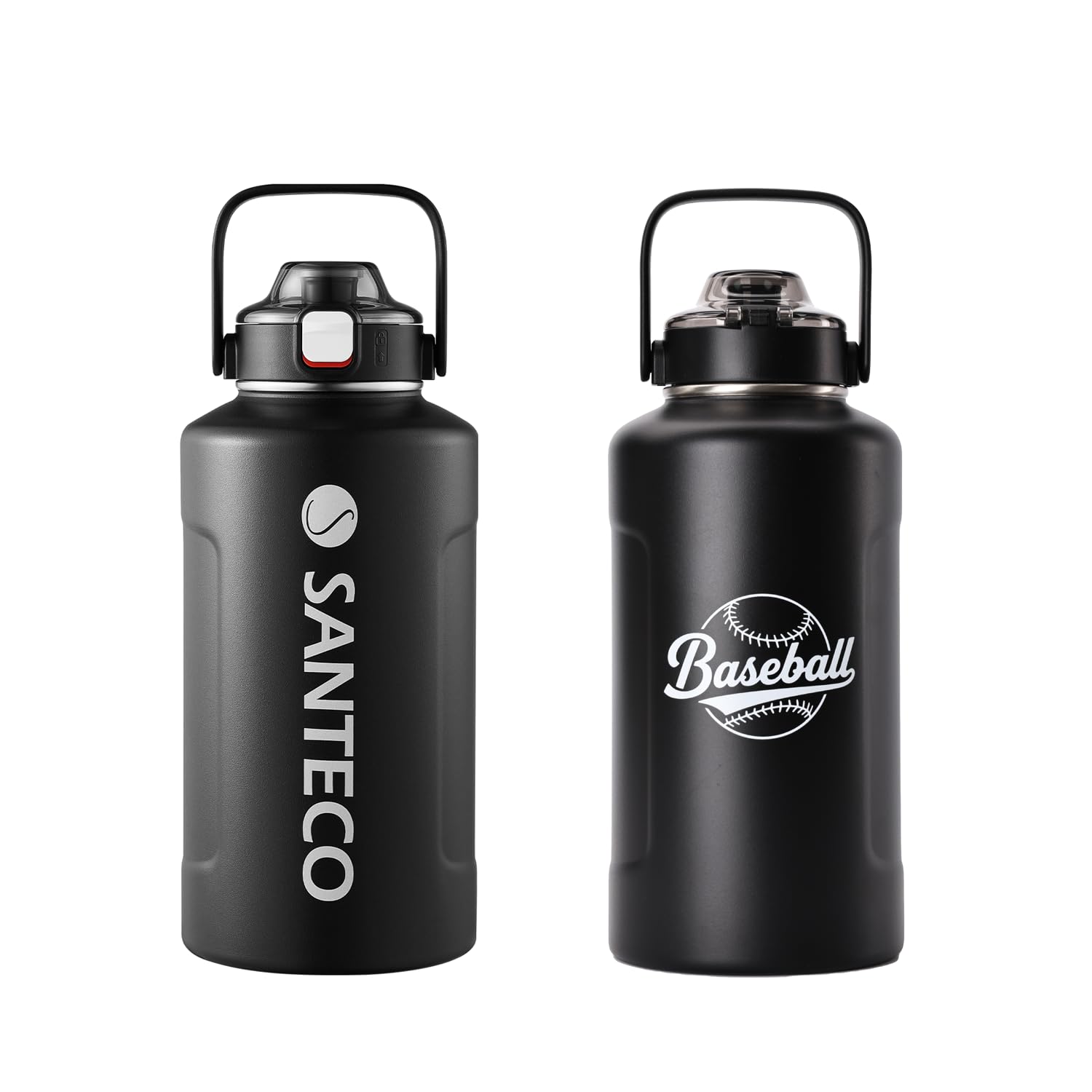 Amazon | SANTECO 水筒 1900ml 大容量 真空断熱 ステンレスボトル