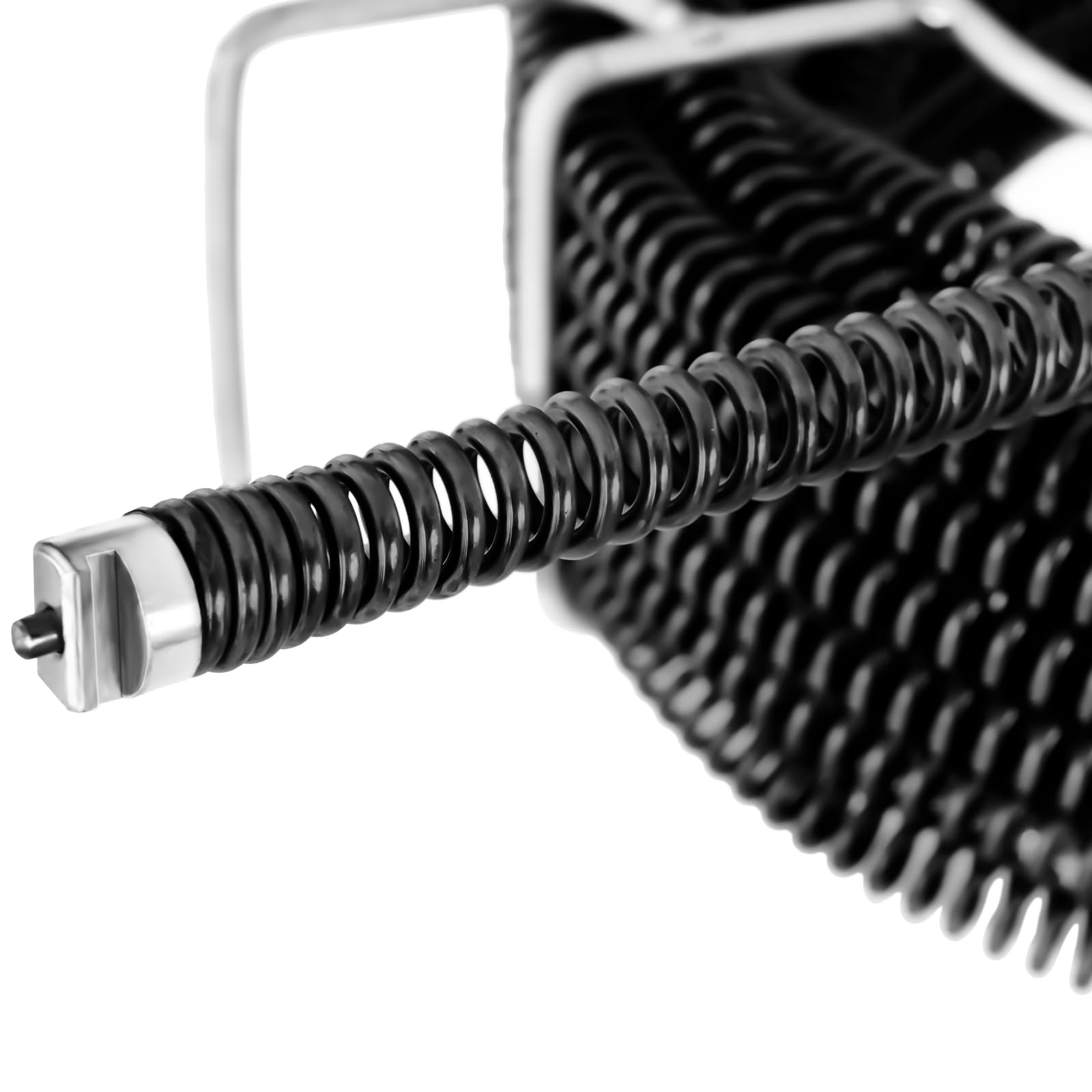 MSW - Set de 6 desatascadores espirales - 2,45 m / Ø16 mm - Longitud total 14,7 m