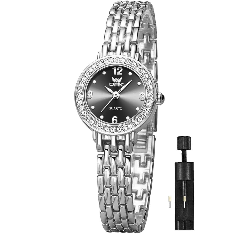 Image of OPK Wacthes for Women Bracelet Dress Easy to Read Stainless Steel Ladies Watches for Female Small Watch Waterproof Luminous Date