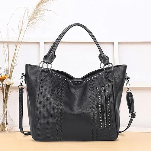 Miniatura 2 de Bolso Hobo para mujer, de piel vegana, bolsos y bolsos de hombro, bolsas grandes para mujer