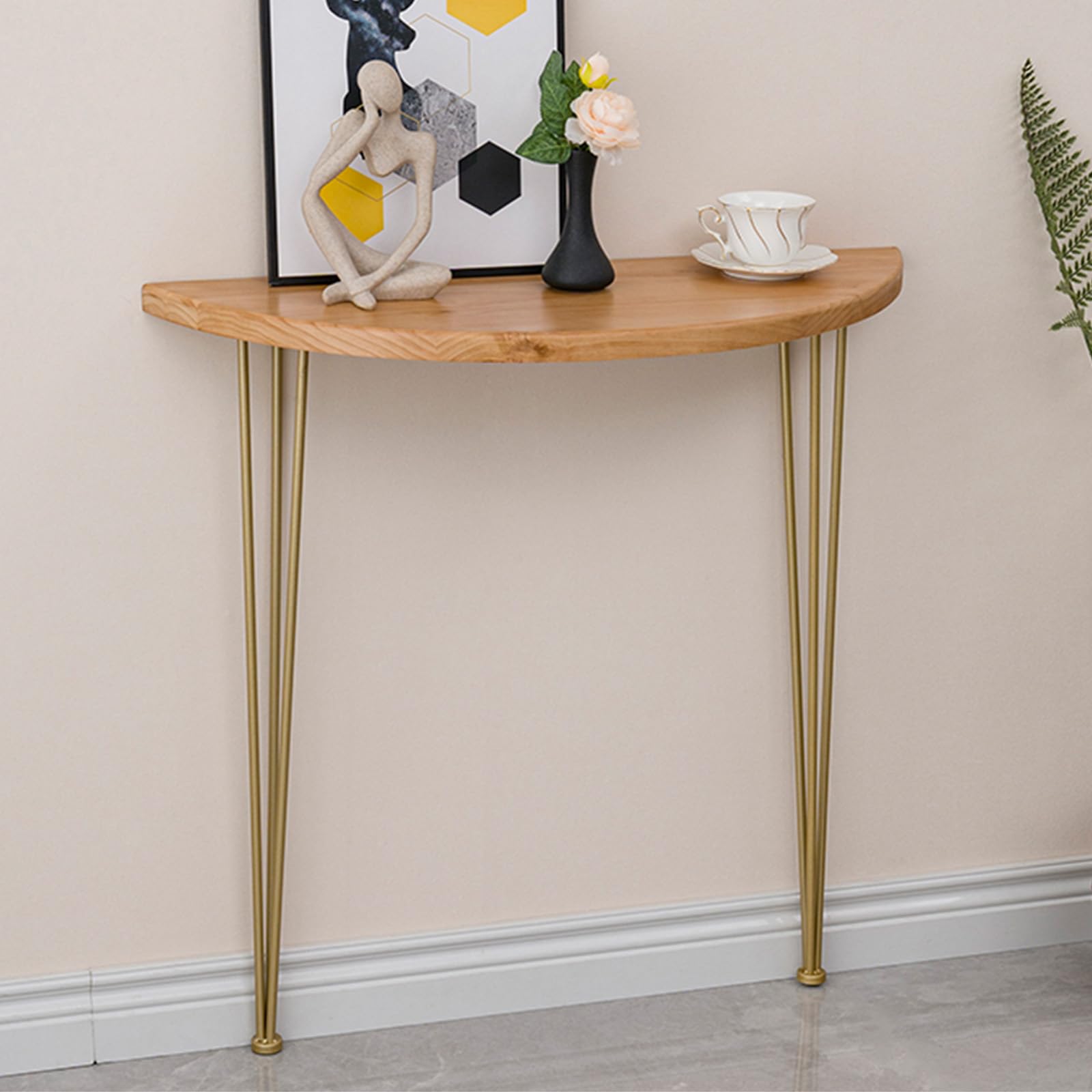 Amazon｜コンソールテーブル 玄関テーブル サイドテーブルスリムさで