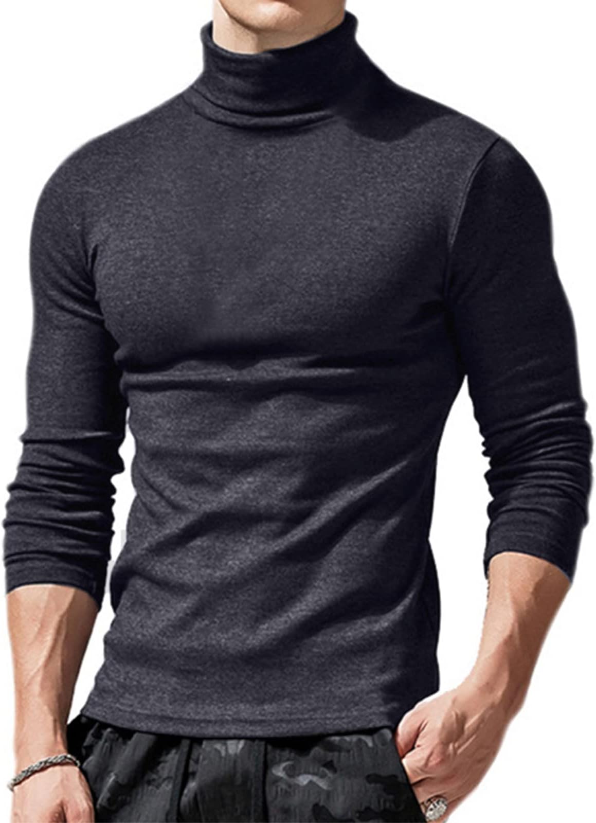 Men's Turtleneck Top