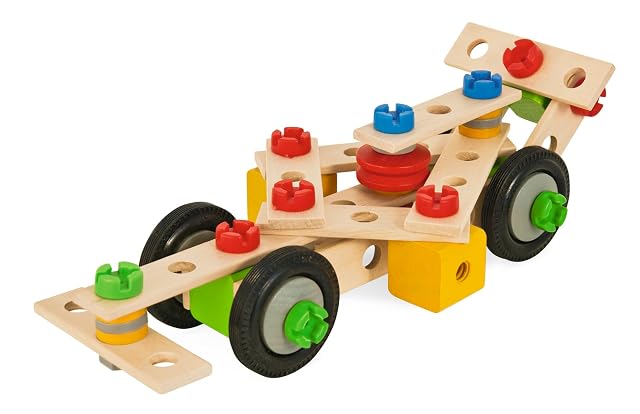 Foto 4 de 8 de Eichhorn - Constructor Locomotora, 8 Modelos Diferentes construibles, Juguete de construcción con 90 Piezas…