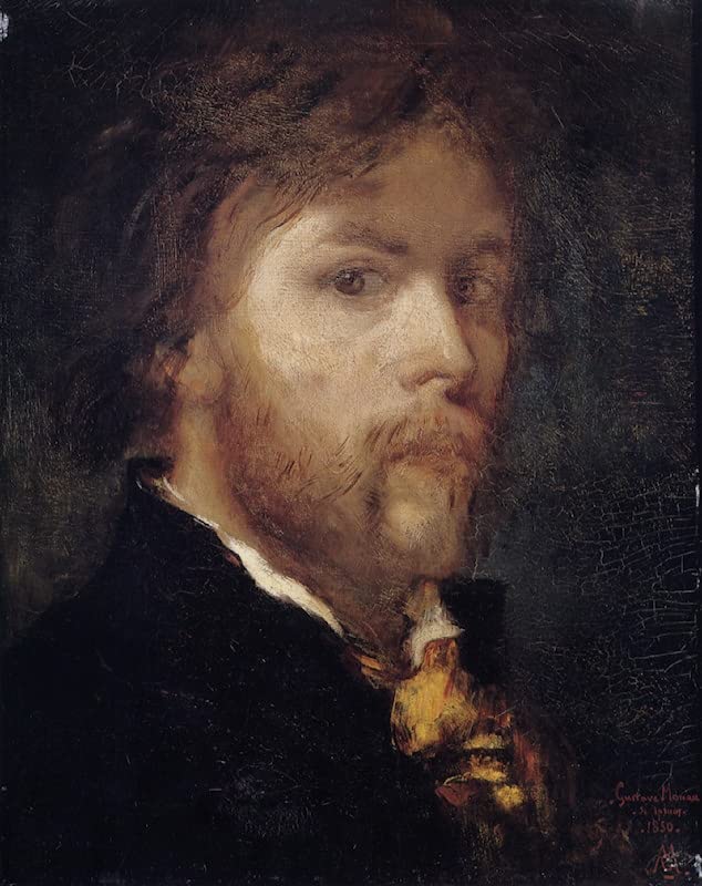 Impression d'affiches Gustave Moreau Autoportrait Toile 60x90cm
