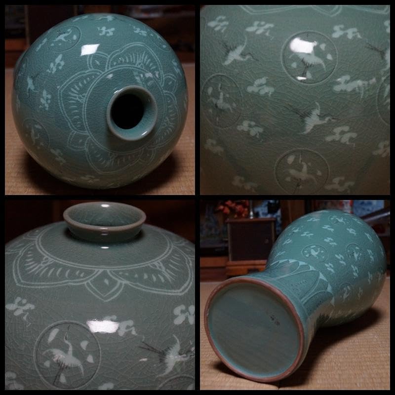 青磁 壺 【作者】金 一 坤